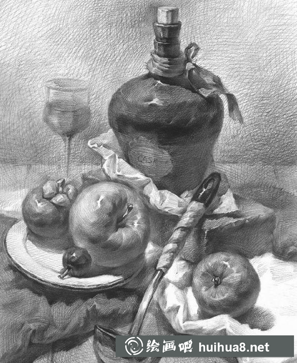 素描靜物5