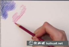 彩鉛星空夜空繪制技巧