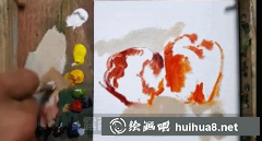 油畫教程新鮮紅椒畫法分享
