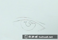 水粉畫教程古風(fēng)女人眼眸繪法