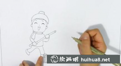 小孩畫(huà)燈籠教程兒童畫(huà)技法