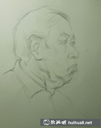 老人頭像素描教程步驟全解析