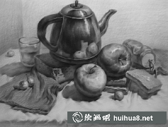 素描靜物圖集佳作賞析