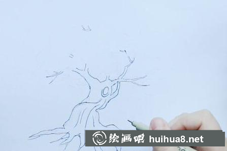 櫻花樹樹枝