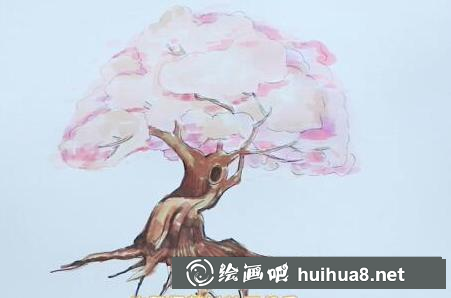 櫻花樹完成