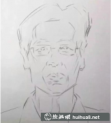 中年男子素描繪畫教程入門指南