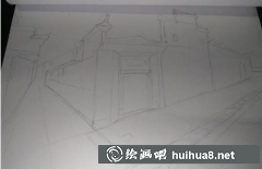 紹興老街鋼筆畫教程分享