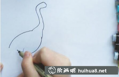 丹頂鶴簡筆畫繪制教程