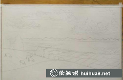 田野風景油畫教程教你繪出美麗田野