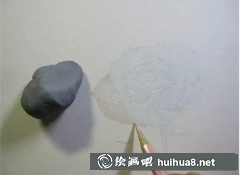 彩鉛繪玫瑰教程分享