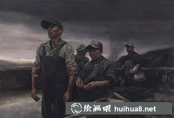 捕魚中