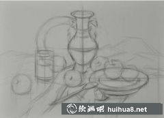 陶罐組合繪畫(huà)教程分享