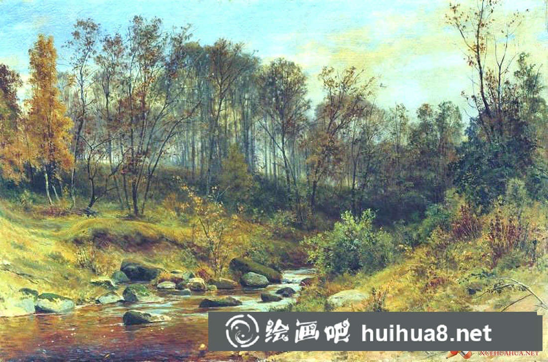 希施金油畫風(fēng)景作品欣賞【30P】(8)