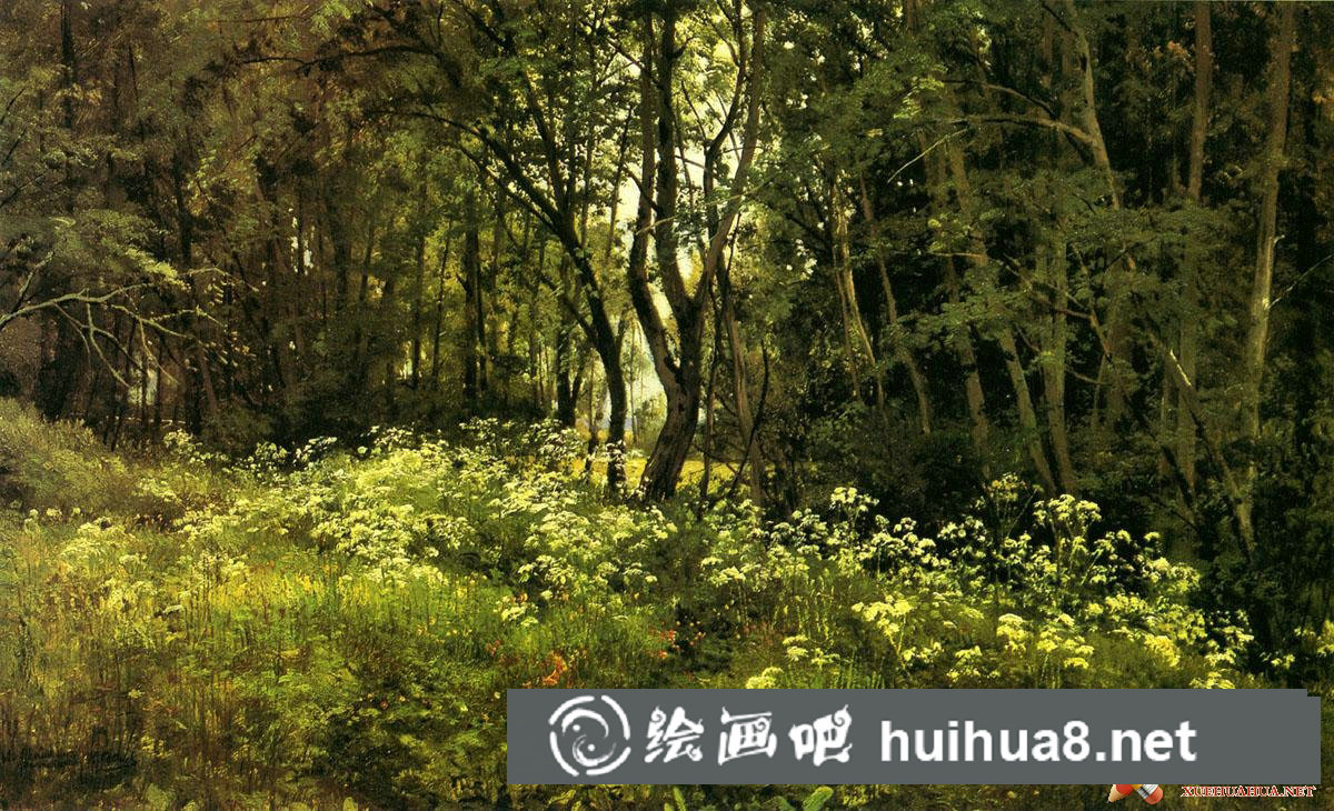 希施金油畫風(fēng)景作品欣賞【30P】(7)
