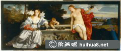 提香油畫賞析《天愛人間情》