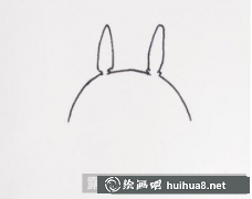 龍貓簡(jiǎn)筆畫教程分享