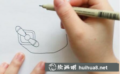 超級(jí)飛俠卡文簡(jiǎn)筆畫教程步驟