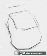 素描書包繪制方法 背包素描步驟解析