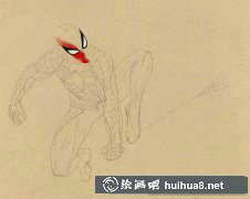 復(fù)聯(lián)4蜘蛛俠彩鉛畫教程