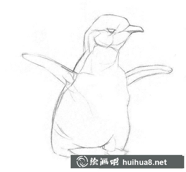 企鵝五官輪廓