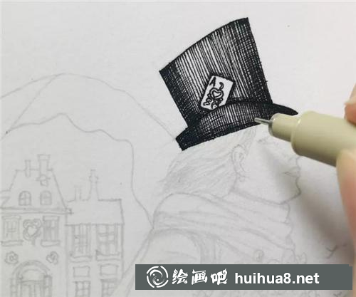 鋼筆畫教程
