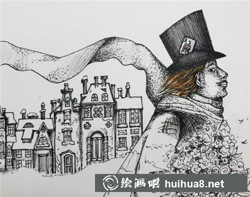 鋼筆畫教程