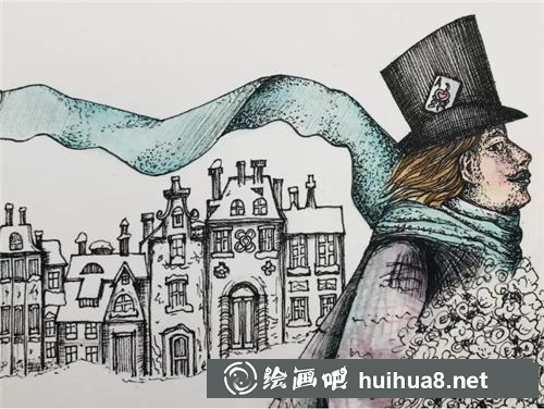 鋼筆畫教程
