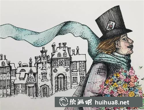 鋼筆畫教程
