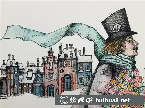 鋼筆畫教程