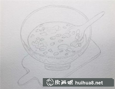 水彩八寶粥繪制教程臘八粥水彩畫法揭秘