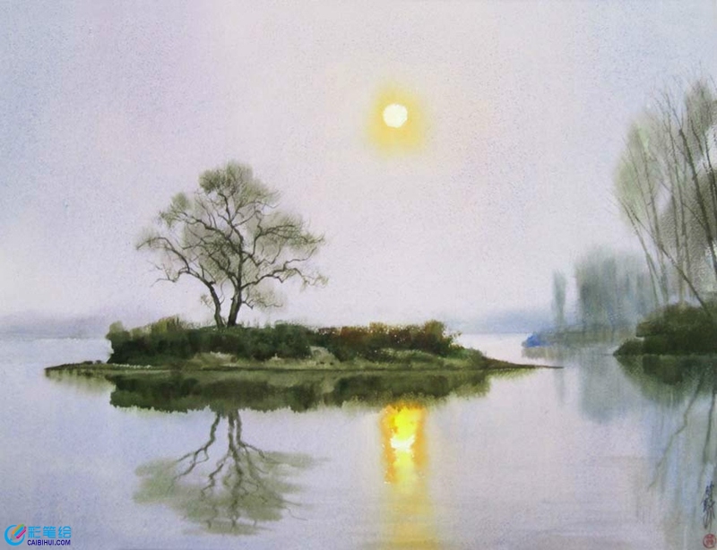 風(fēng)景水彩畫欣賞-4 風(fēng)景水彩畫欣賞-4