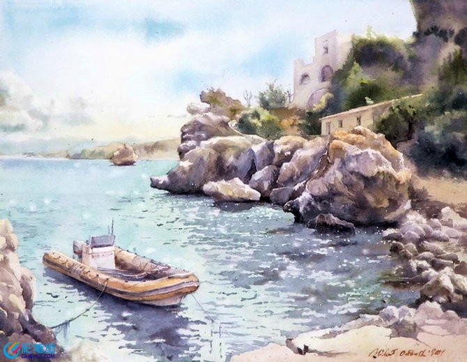 水彩風(fēng)景畫