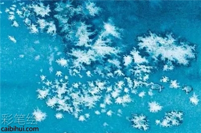 水彩畫肌理