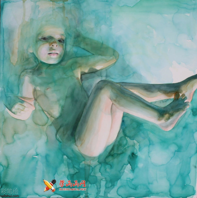 水彩畫欣賞：Ali Cavanaugh筆下的兒童(6)