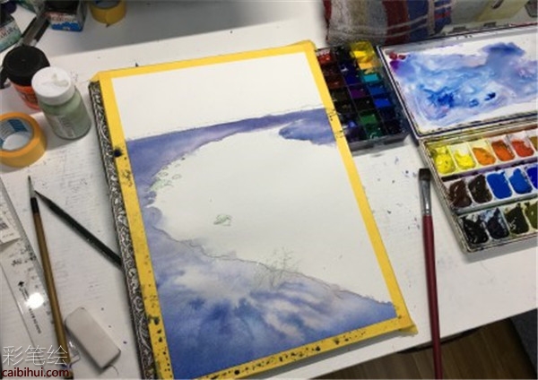 平靜的湖面