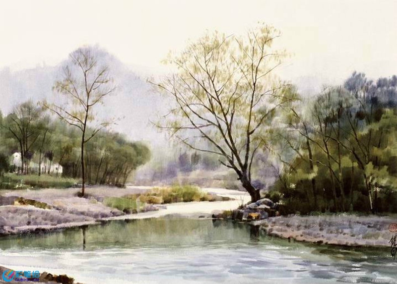 風(fēng)景水彩畫欣賞-5 風(fēng)景水彩畫欣賞-5