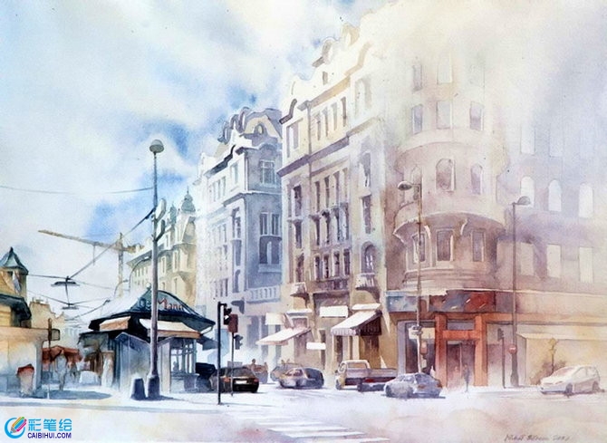 水彩風(fēng)景畫