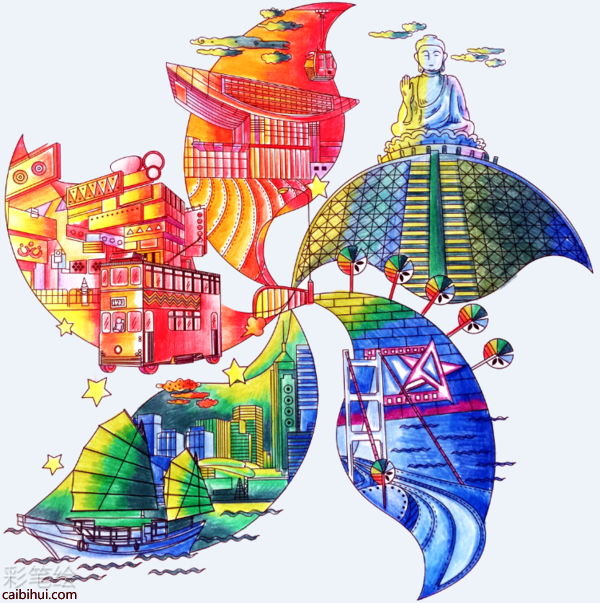 彩鉛畫的技法