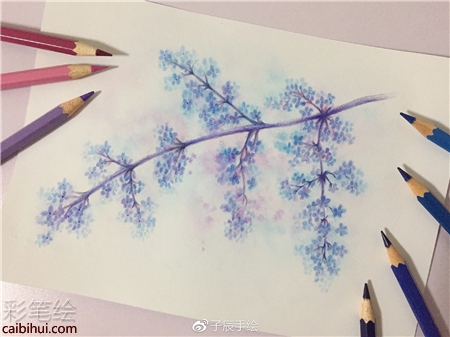 水溶性彩鉛教程