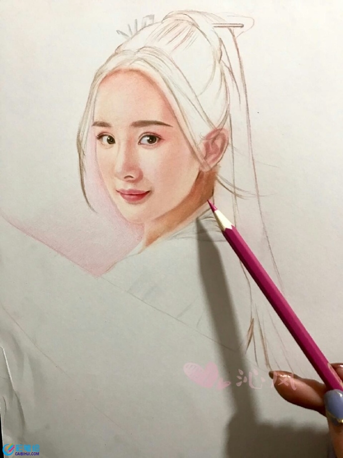 彩鉛畫楊冪