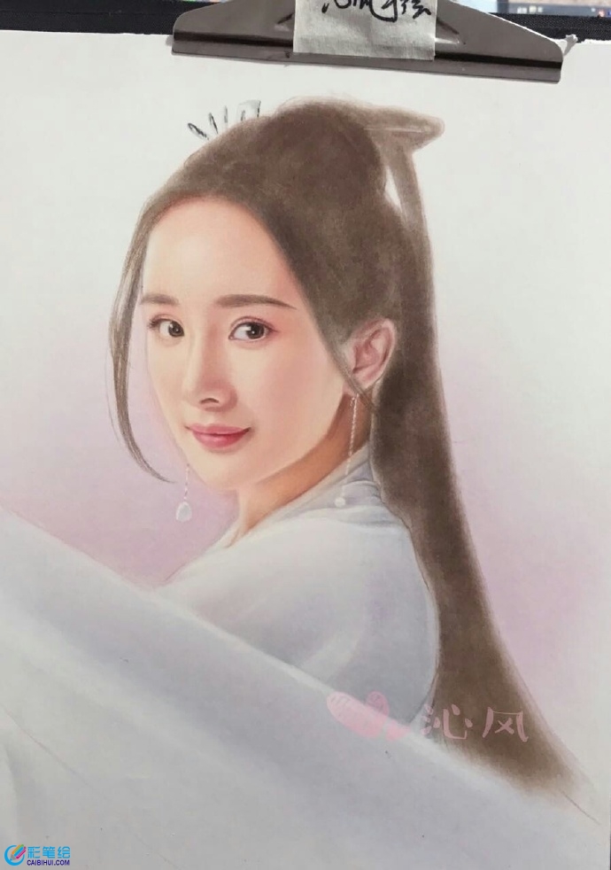 彩鉛畫楊冪