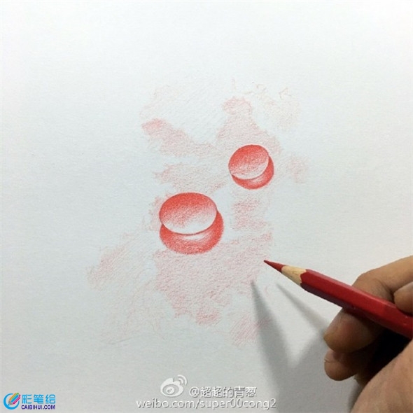 彩鉛畫教程：彩鉛畫水滴教程