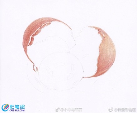 彩鉛畫教程：打碎的雞蛋