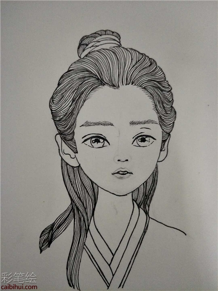 影顧盼彩鉛畫教程