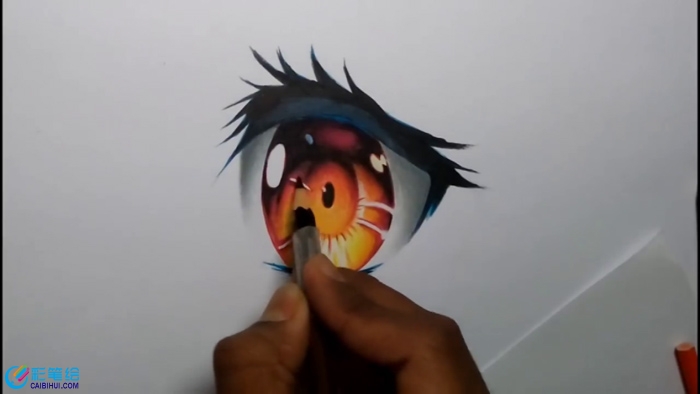 彩鉛畫動(dòng)漫人物眼睛 彩鉛畫動(dòng)漫人物眼睛
