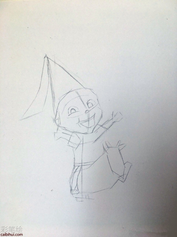 神偷奶爸艾格尼絲彩鉛教程