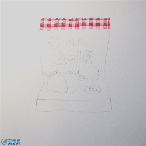 手繪童年食物：果凍彩鉛畫