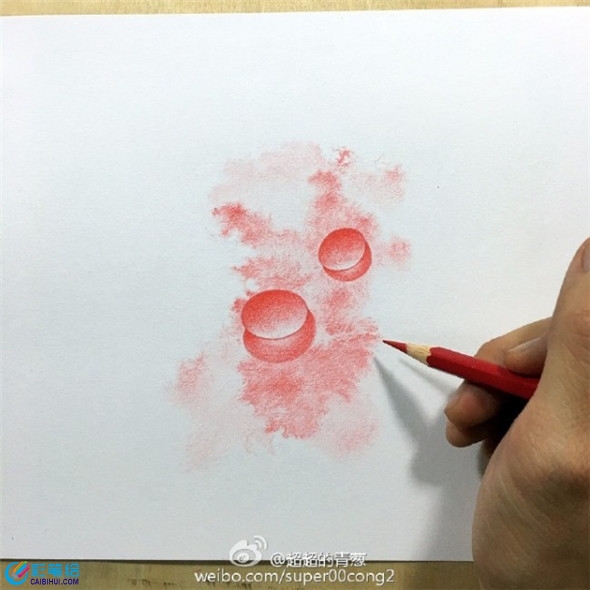 彩鉛畫教程：彩鉛畫水滴教程