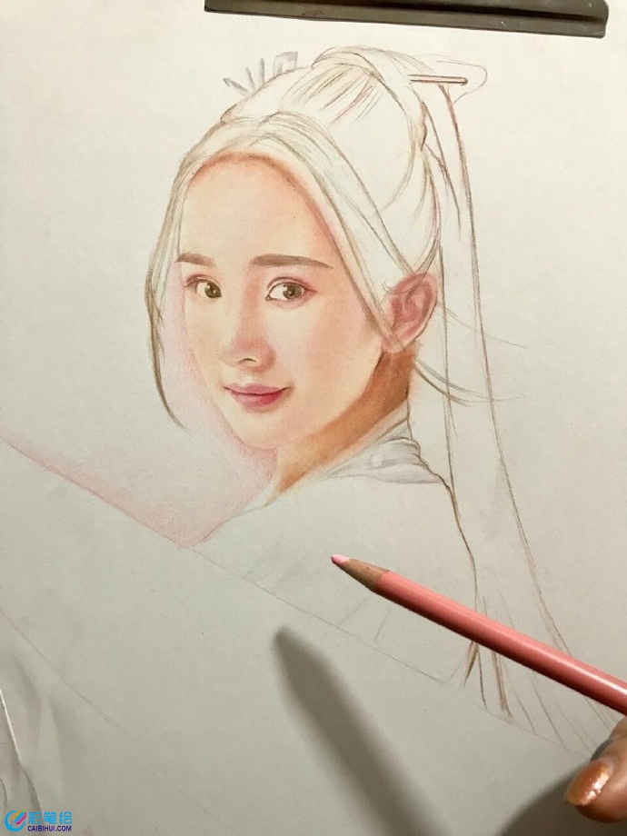 彩鉛畫楊冪