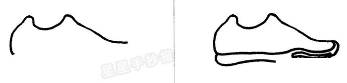 釘鞋簡筆畫圖解一